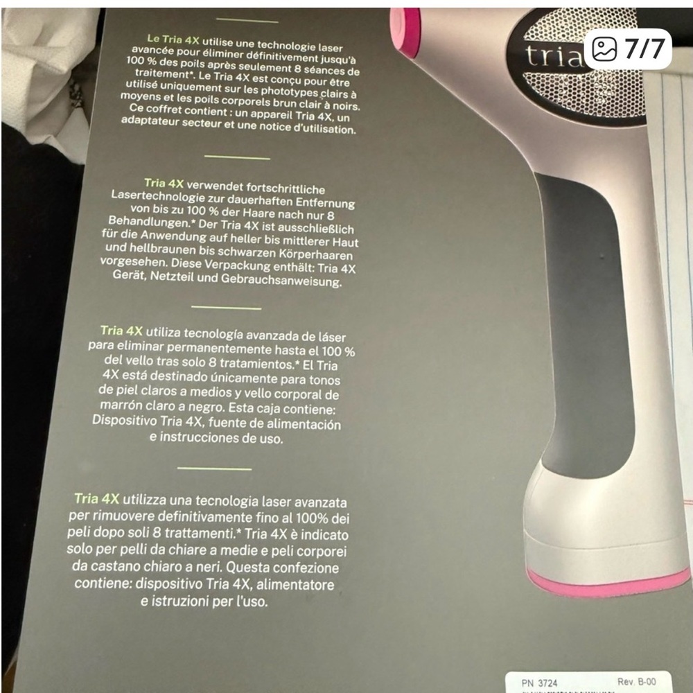 Tria 4X Hair Removal Laser (2nd Gen) - Picture 7 of 9